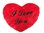 Red Heart XL 60cms I LOVE YOU | Teddy Toys