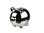 Ceramic Piggy Bank Pig Deluxe (Silver) | Toys Games