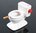 Cenicero Ceramico con forma Toilette | Articulos de Broma Fiesta