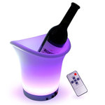 LED ice bucket with remote control