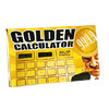 Golden Solar Powered Calculator 16,5 x 10 cm  | Jokes and Funny