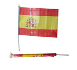 Spanish Flag with Pole 60 x 90 cm.