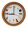 Reloj de Pared Melodía Animales Granja