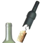 Corkscrew shaped Bottle | Wine Bottle Opener