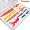 Swiss Q 6 Stainless Steel Knife Set